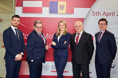 image: Udział dr. Marcina Sienkiewicza w Polsko-Mołdawskim Forum Ekonomicznym w Kiszyniowe